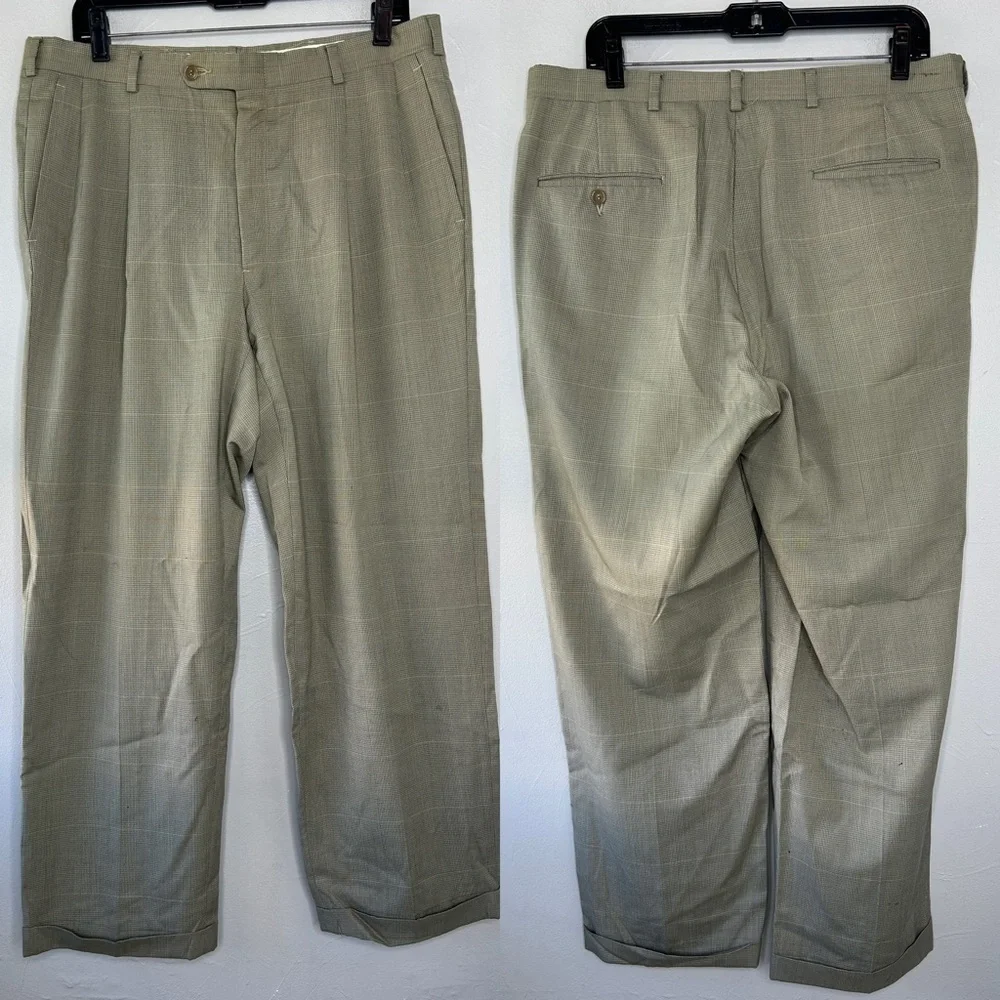 CHRISTIAN DIOR Vintage Union Label Project Designer Men’s Dress Pants - Picture 3 of 16